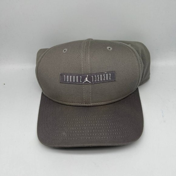 Air‎ Jordan 11 Cool Gray Jumpman Hat Snapback Cap Men - Picture 1 of 7